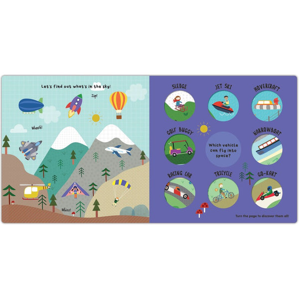 Turn and Learn: Vehicles that Go! Go! Go! - Kids Book - Hardie Grant