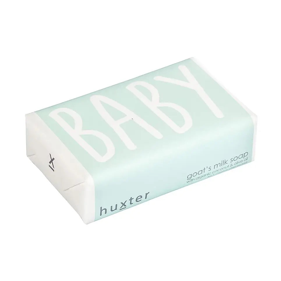 Baby - Pastel Green Wrapped Soap - Goat's Milk Triple-Milled Soap - Huxter