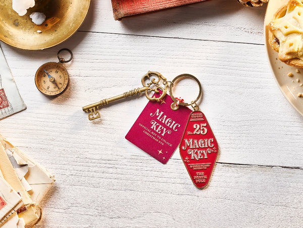 Magic Christmas Eve Key Santa Door Key - Stocking Filler - The Handmade Christmas Co