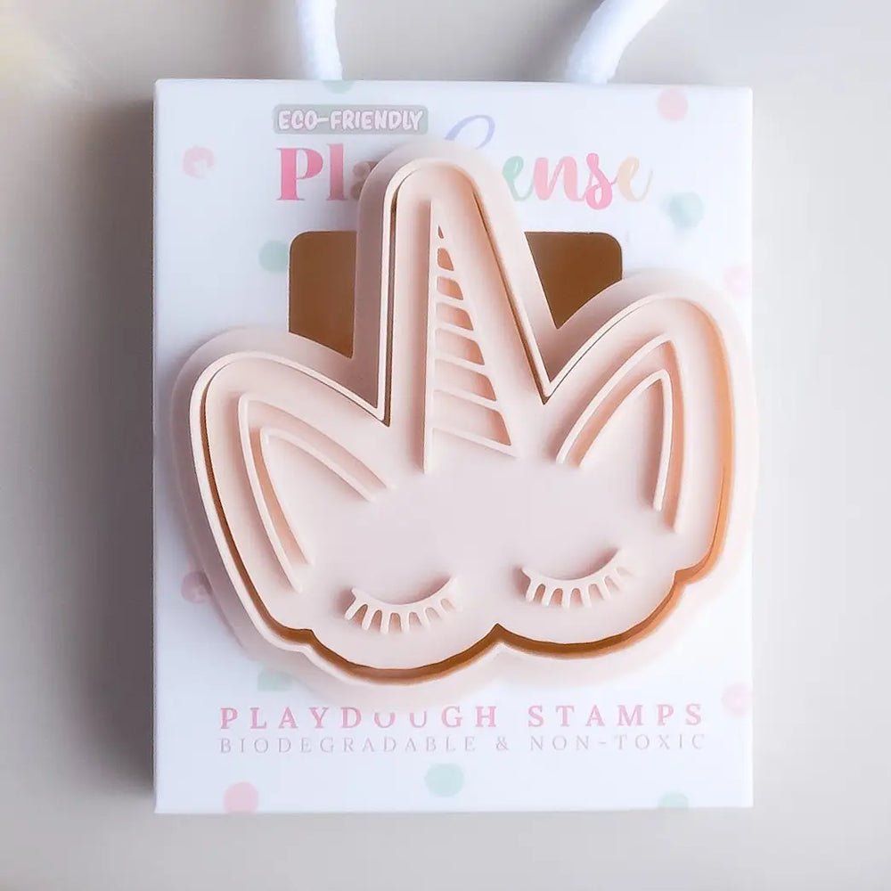 Eco Playdough Stamp | Unicorn Face - Play Sense