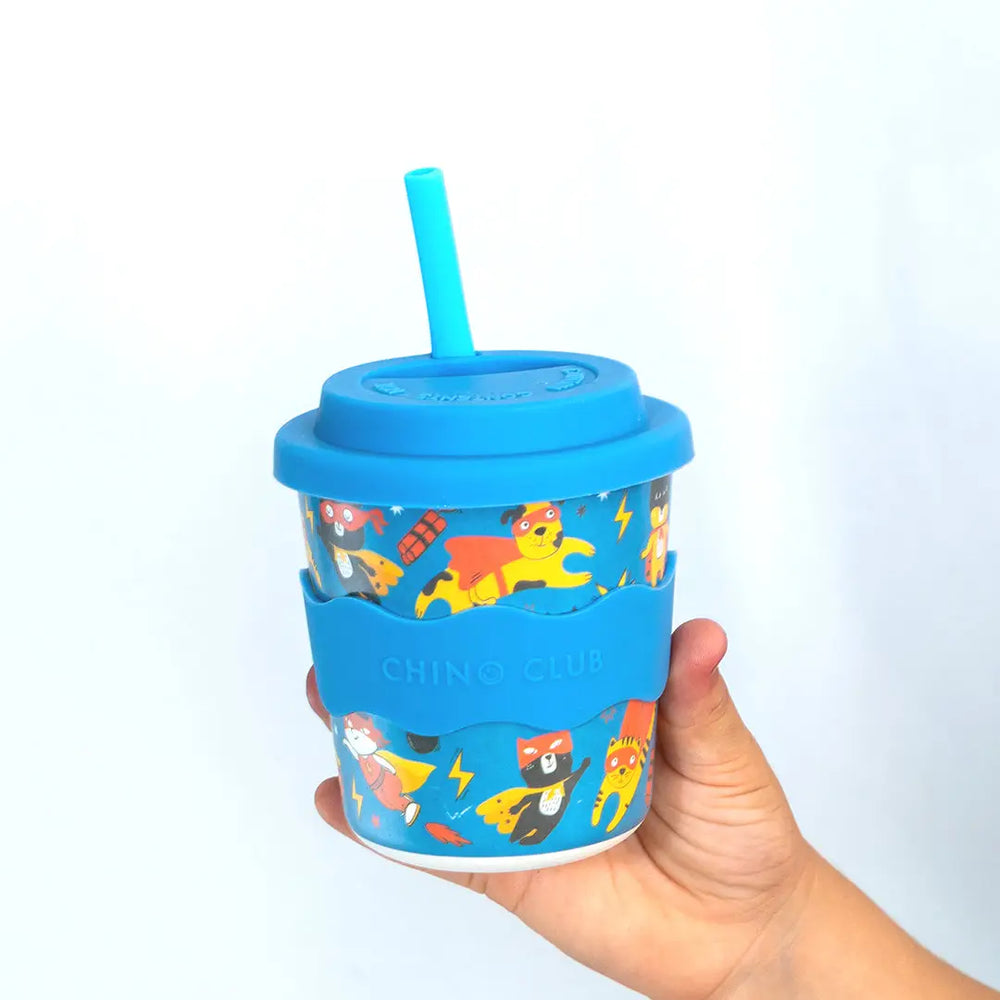 Superhero Kids Keep Cup 8 oz - Chino Club