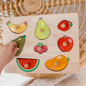 Fruit Knob Puzzle - Q Toys