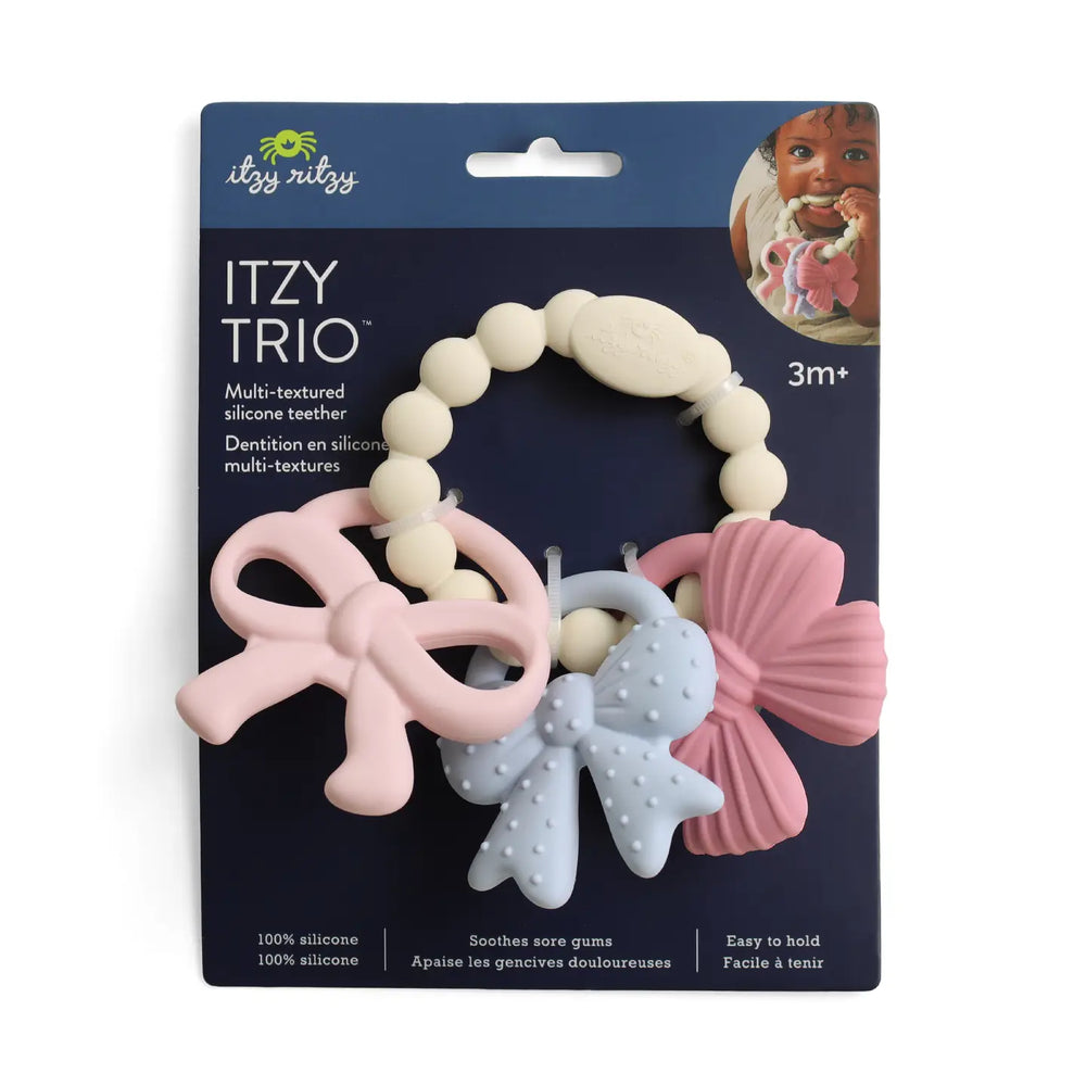 Itzy Bow Trio Teether - Itzy Ritzy