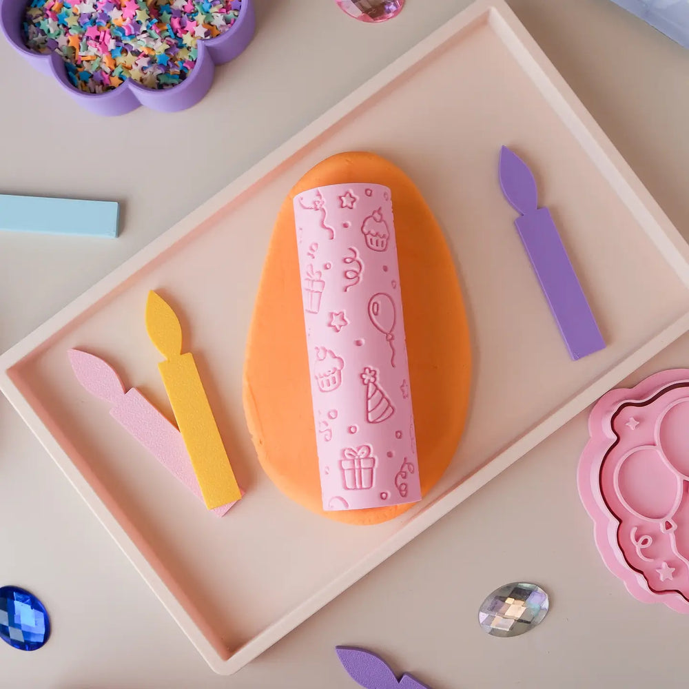 Eco Textured Roller | Happy Birthday - Play Sense