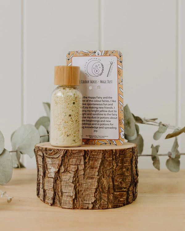 Yellow Happy Fairy - Magic Dust - The Little Potion Co