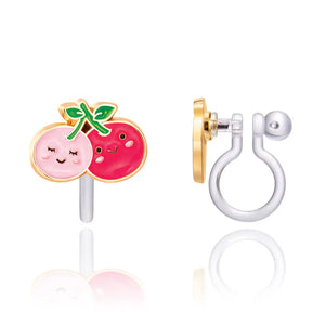 Clip On Cutie Earrings - I Cherry-Ish You - Girl Nation