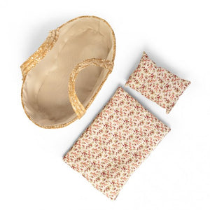 Doll Weaved Moses Basket, 50 cm - Sassi