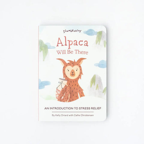Alpaca Snuggler Set - Comforter + Book - Slumberkins