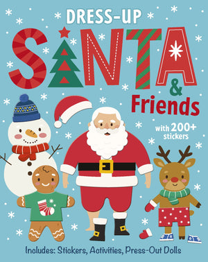 Sticker Dress-Up - Santa & Friends - Hardie Grant