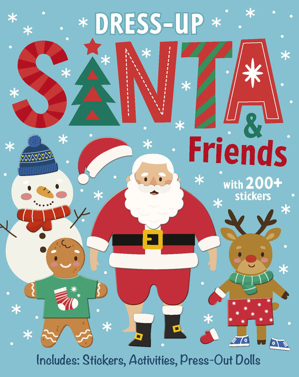Sticker Dress-Up - Santa & Friends - Hardie Grant