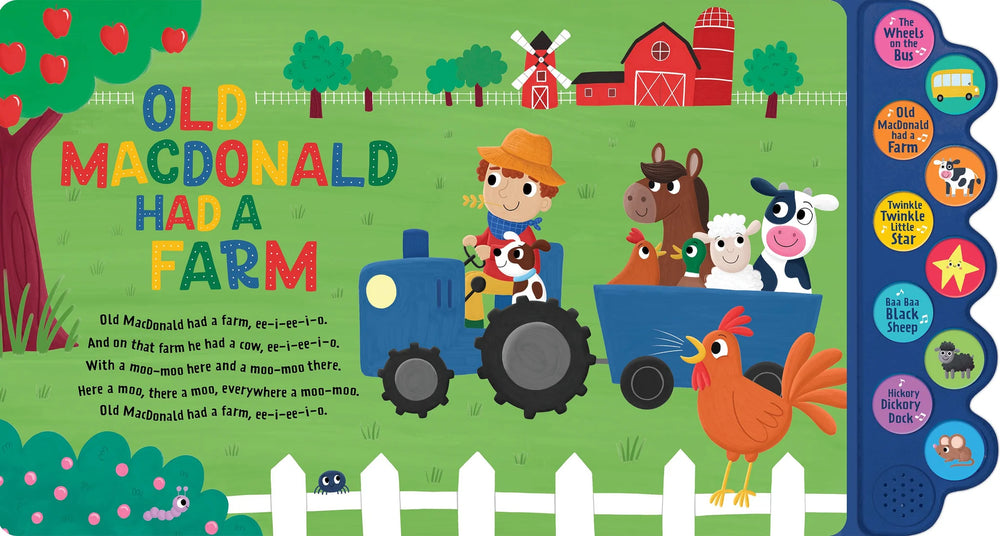 10-Button Sound Book - Nursery Rhymes