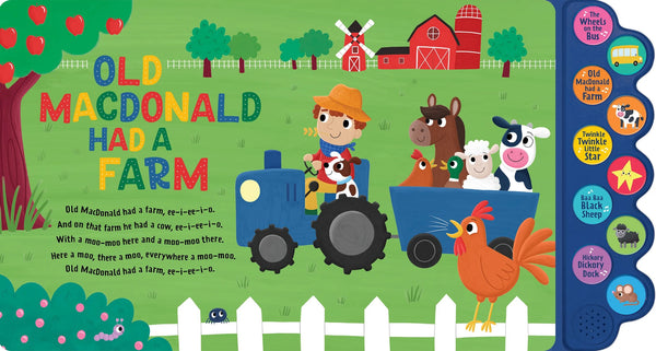 10-Button Sound Book - Nursery Rhymes