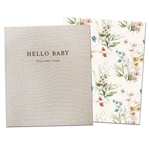 Fleur - Baby Memory Book - Peachly