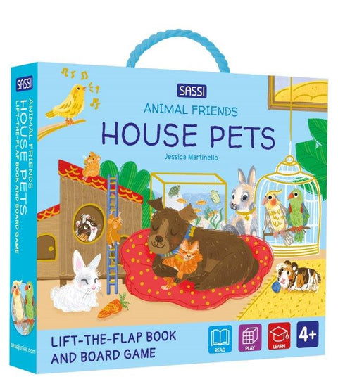 House Pets Ludo Game & Book Set - Sassi