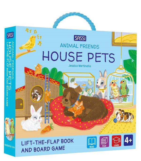 House Pets Ludo Game & Book Set - Sassi