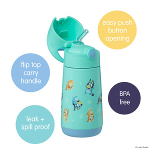 Bluey by b.box - playtime 350mL insulated drink bottle - B Box