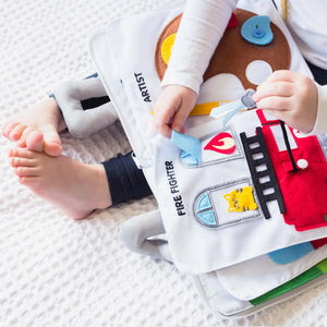 Fabric Activity Book - When I Grow Up - Curious Columbus