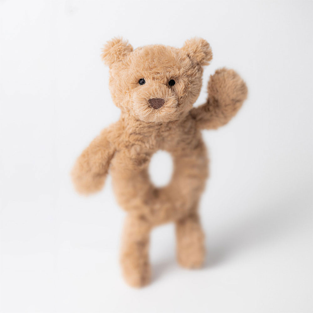 Bartholomew Bear Ring Rattle - Jellycat