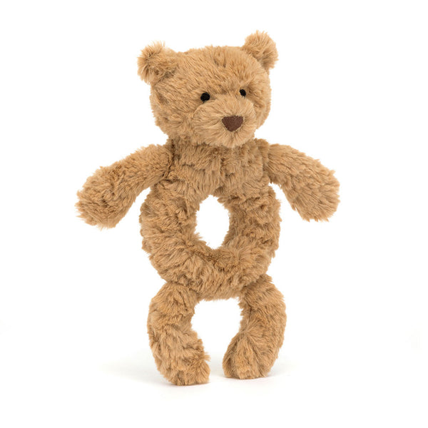 Bartholomew Bear Ring Rattle - Jellycat