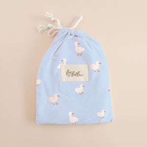 Blue Ducks Organic Fitted Bassinet Sheet/Change Pad Cover - Fox & Fallow