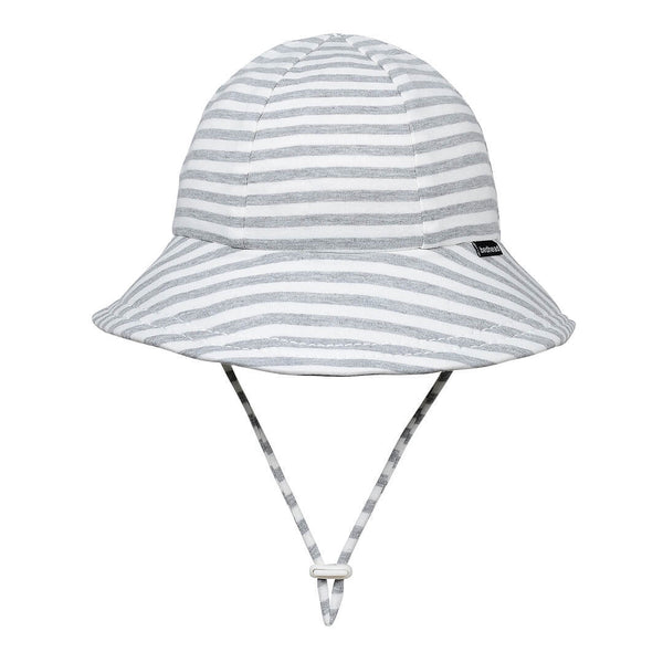 Toddler Bucket Sun Hat - Grey Stripe - Bedhead