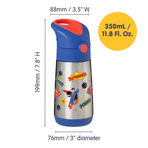 SUPERMAN by b.box - 350mL insulated drink bottle - B Box
