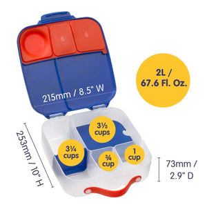 SUPERMAN by b.box - Large Lunchbox - B Box