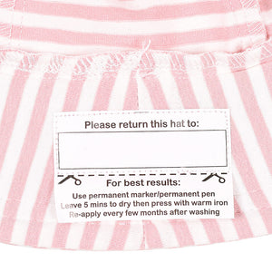 Pink Stripe - Toddler Bucket Hat - Bedhead