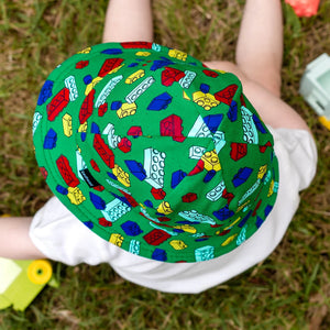 Toddler Bucket Sun Hat - Blocks - Bedhead