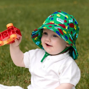 Toddler Bucket Sun Hat - Blocks - Bedhead
