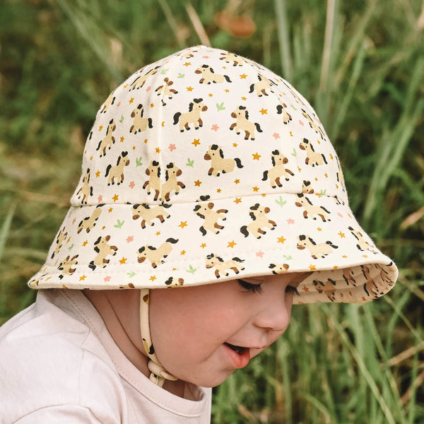 Toddler Bucket Sun Hat - Pony - Bedhead