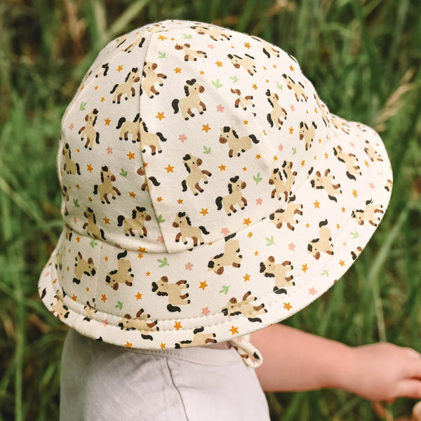 Toddler Bucket Sun Hat - Pony - Bedhead
