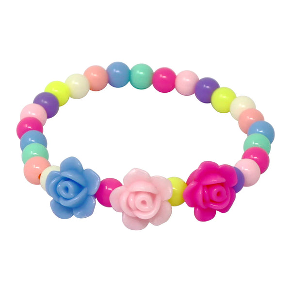 Ballet Butterfly 3-pack Bracelet Set - Pink Poppy