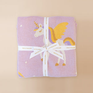 Unicorns Blanket - Fox & Fallow