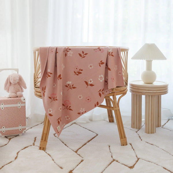 Peony Blanket - Fox and Fallow
