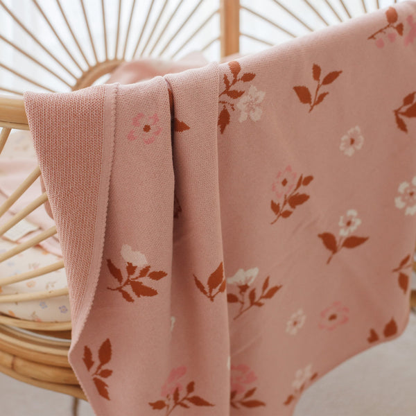 Peony Blanket - Fox and Fallow