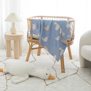 Blue Ducks Blanket - Fox & Fallow