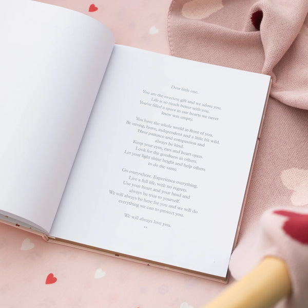 Baby Journal - Little Hearts - Fox & Fallow