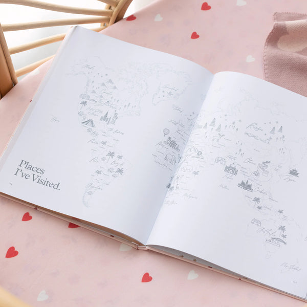 Baby Journal - Little Hearts - Fox & Fallow