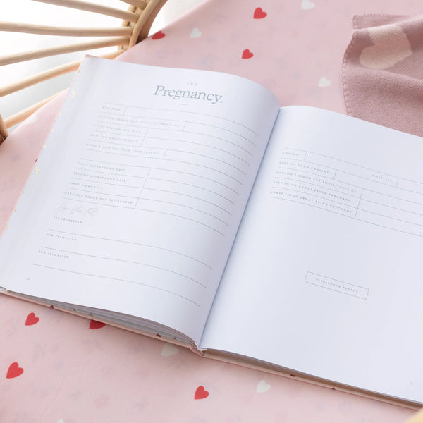 Baby Journal - Little Hearts - Fox & Fallow