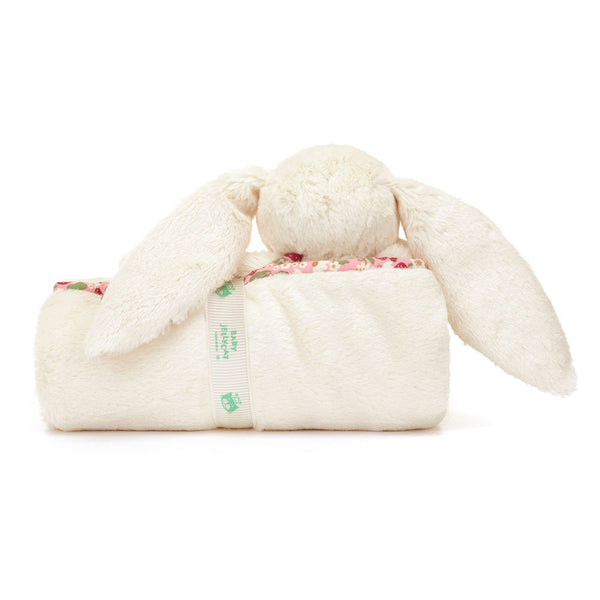 Blossom Cream Bunny 'Berry' Blankie - Jellycat