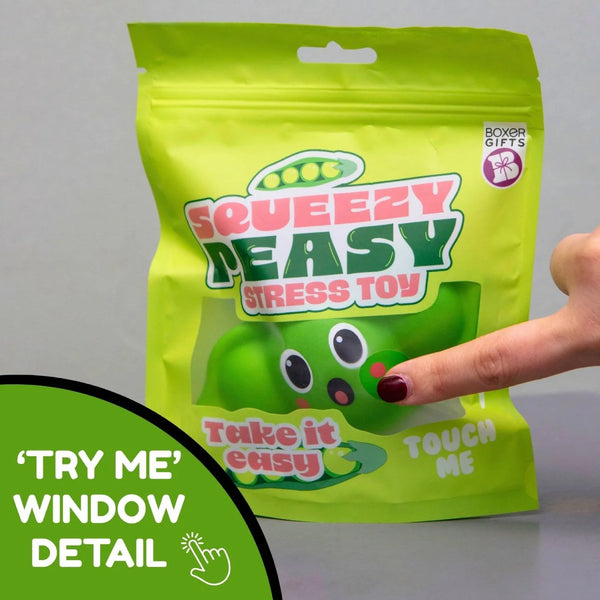 Stress Toy - Squeazy Peasy - Boxer Gifts