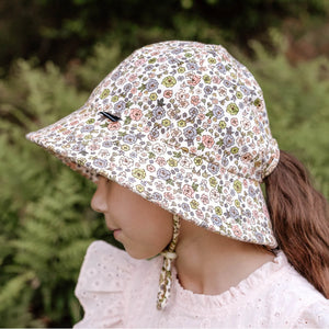 Ponytail Bucket Sun Hat - Floret - Bedhead