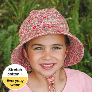 Kids Ponytail Bucket Sun Hat - Bonnie - Bedhead