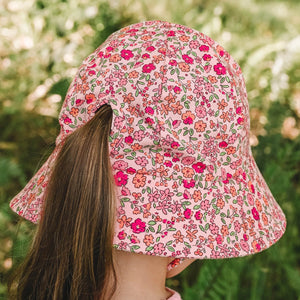 Kids Ponytail Bucket Sun Hat - Bonnie - Bedhead