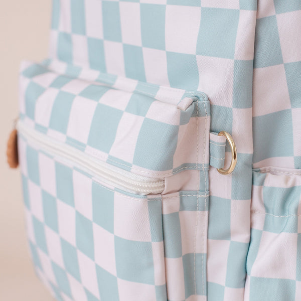 Sage Check Backpack - Fox & Fallow
