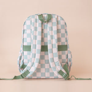 Sage Check Backpack - Fox & Fallow