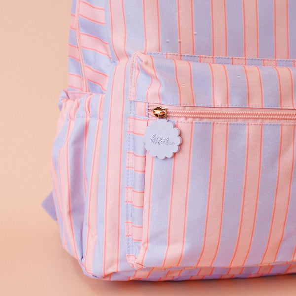 Powder Stripe Backpack - Fox & Fallow