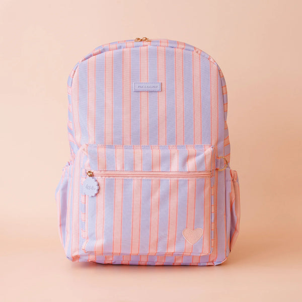 Powder Stripe Backpack - Fox & Fallow