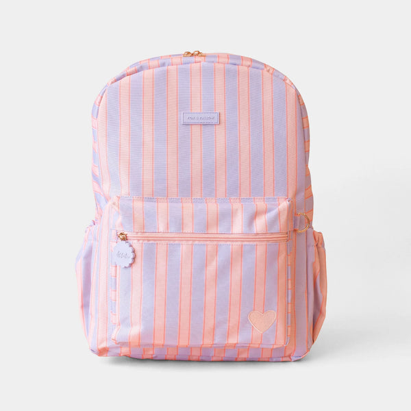 Powder Stripe Backpack - Fox & Fallow